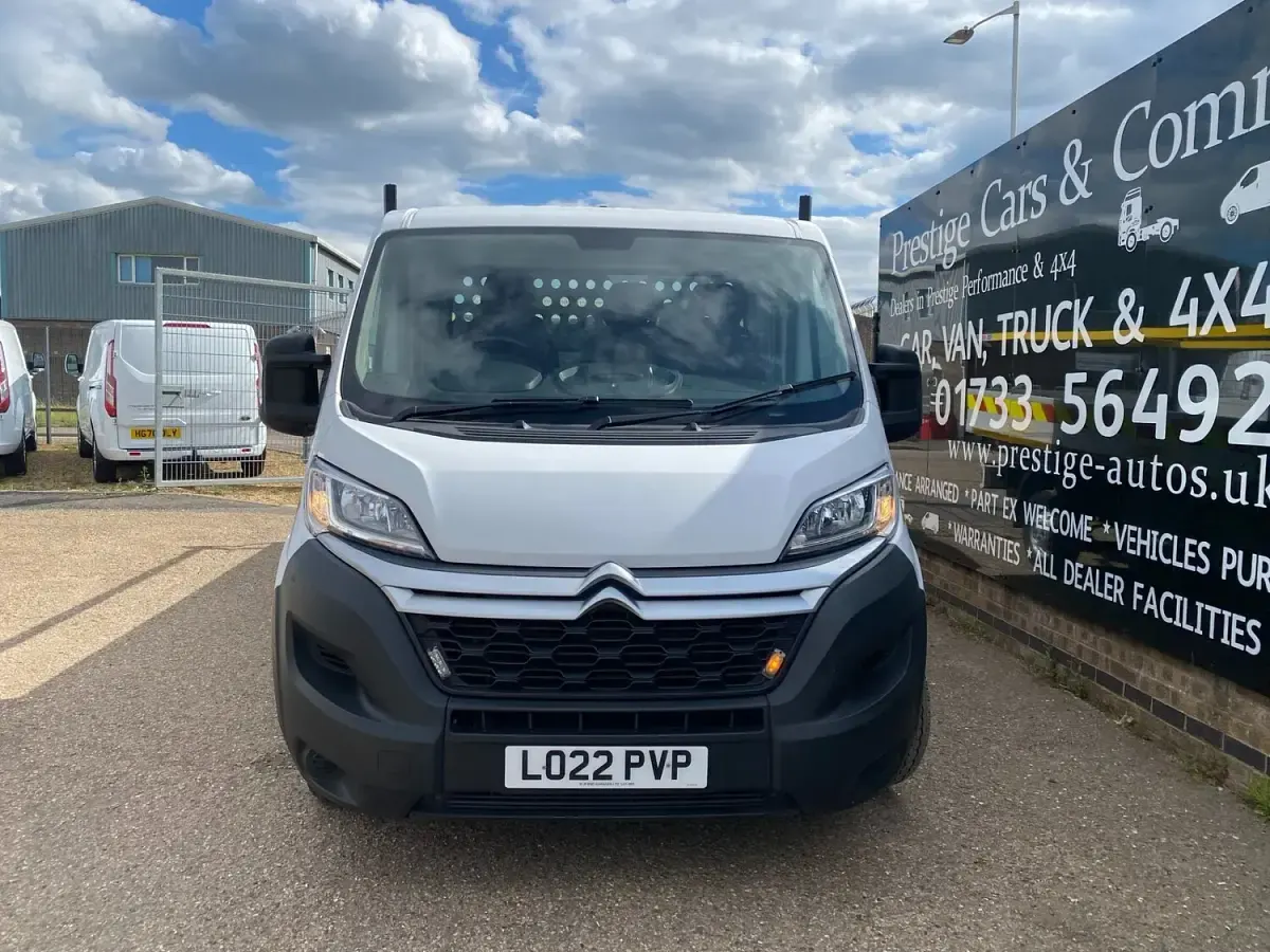 Used Citroën Relay 140 HP (102 kW) 2022 White Van