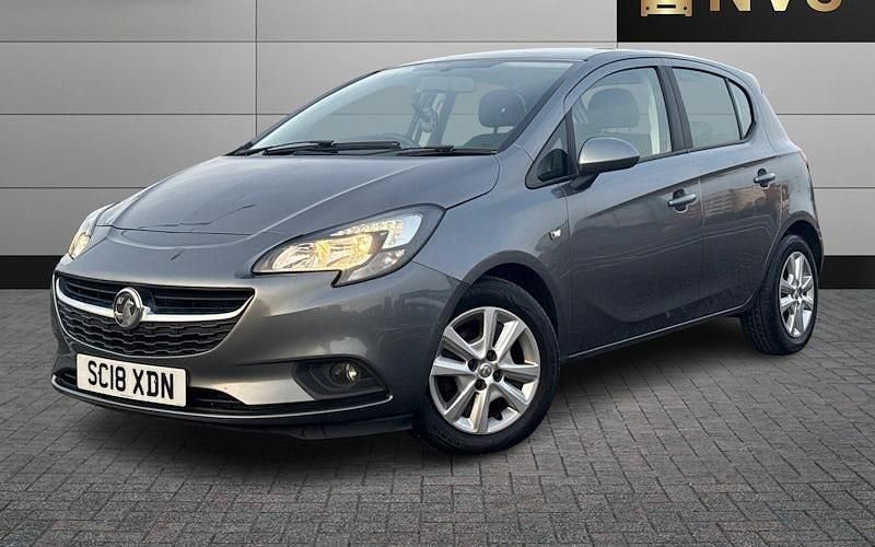 Used Vauxhall Corsa Design Edition 90 HP (66 kW) 2017 Grey Hatchback
