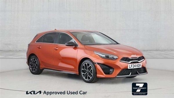 Orange Used 2024 Kia Ceed GT-Line Hatchback | £18,995 (Fair price) - Image 1/4