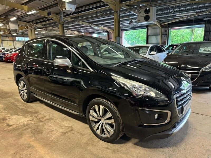 Black Used 2014 Peugeot 3008 Active Hatchback | £4,490 (Fair price) - Image 1/4