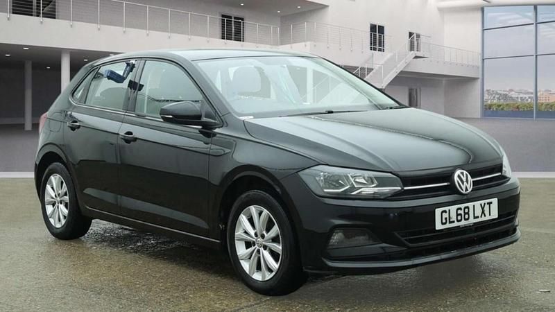 Used VW Polo SE 95 HP (69 kW) 2019 Black Hatchback
