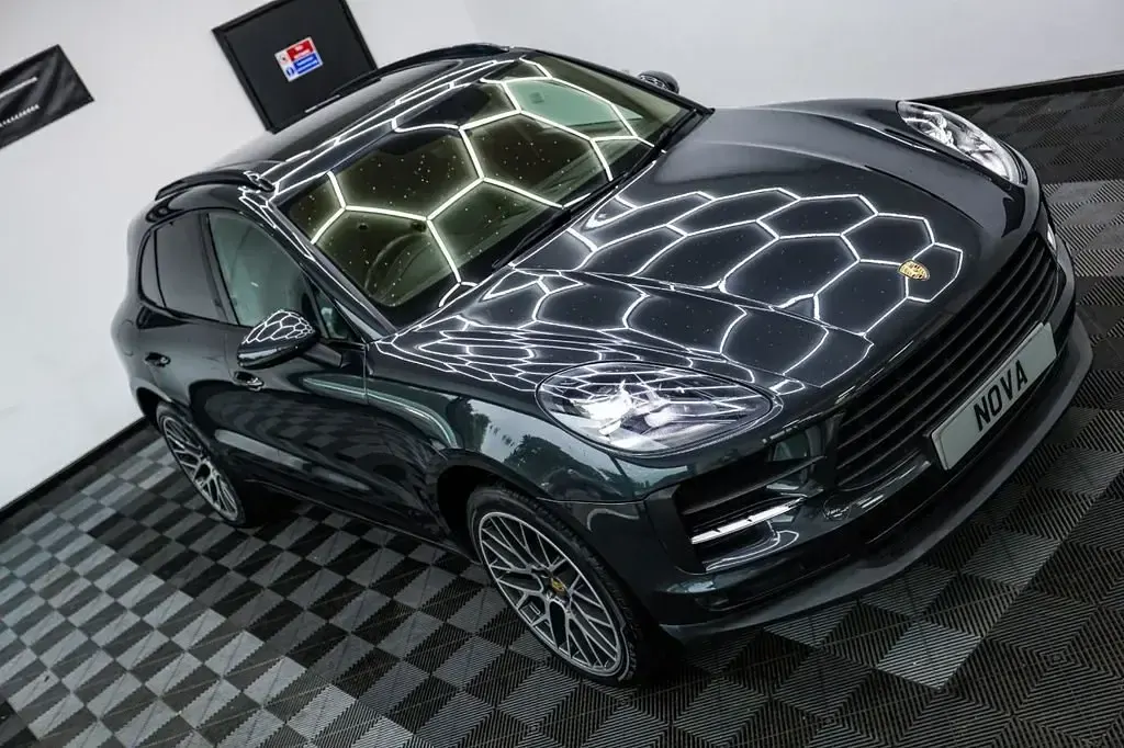 Usado Porsche Macan 354 HP (260 kW) 2019 Cinzento SUV