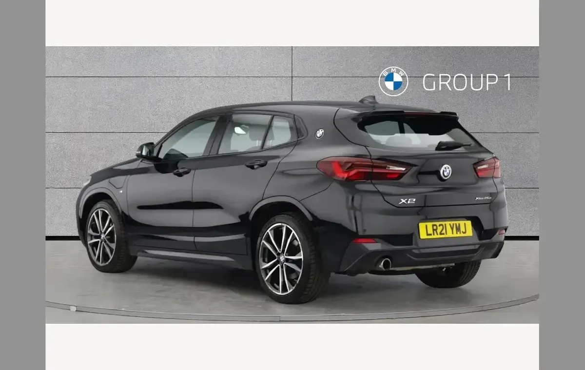 Used BMW X2 M Sport 217 HP (159 kW) 2021 Black SUV