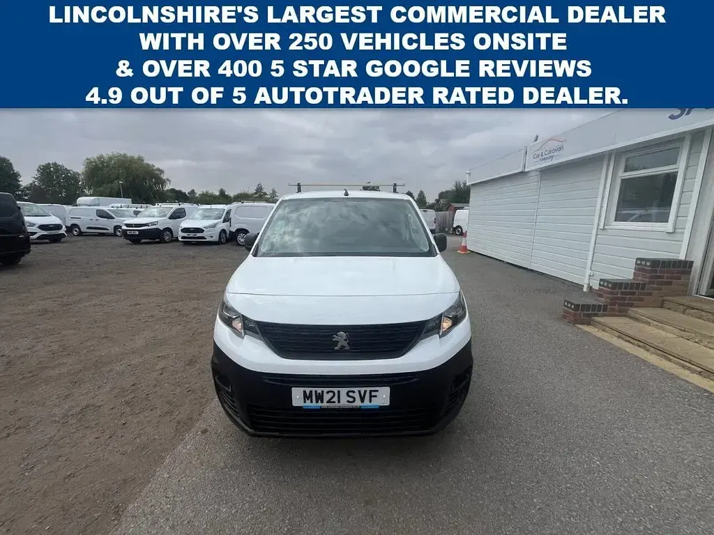 Used Peugeot Partner 2021 White MPV