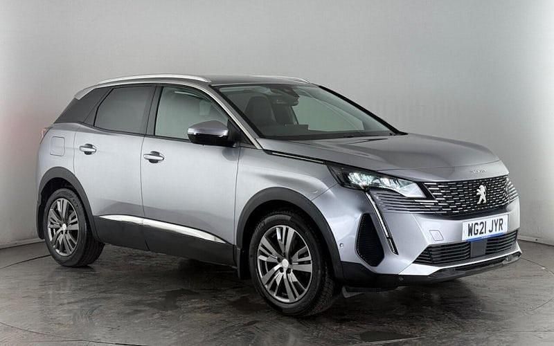 Grey Used 2021 Peugeot 3008 Allure Premium Estate | £15,600 (Fair price) - Image 1/3