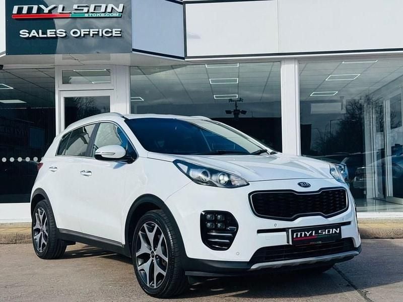 Used Kia Sportage GT-Line 174 HP (127 kW) 2017 White SUV