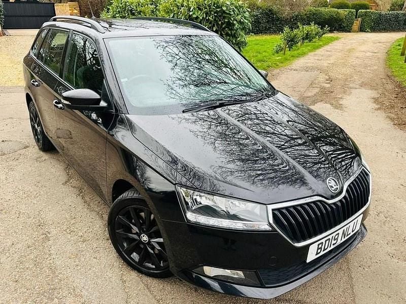 Used Skoda Fabia SE L 110 HP (80 kW) 2019 Black Estate