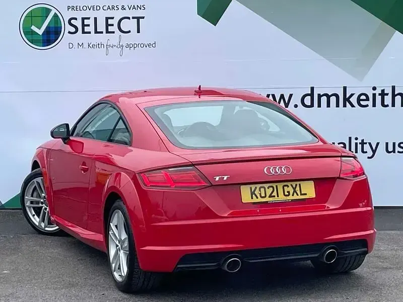 Begagnad Audi TT Sport 245 HK (180 kW) 2021 Röd Sportkupé
