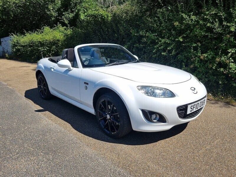White Used 2010 Mazda MX5 20th Anniversary Cabriolet | £4,995 (Good price) - Image 1/4