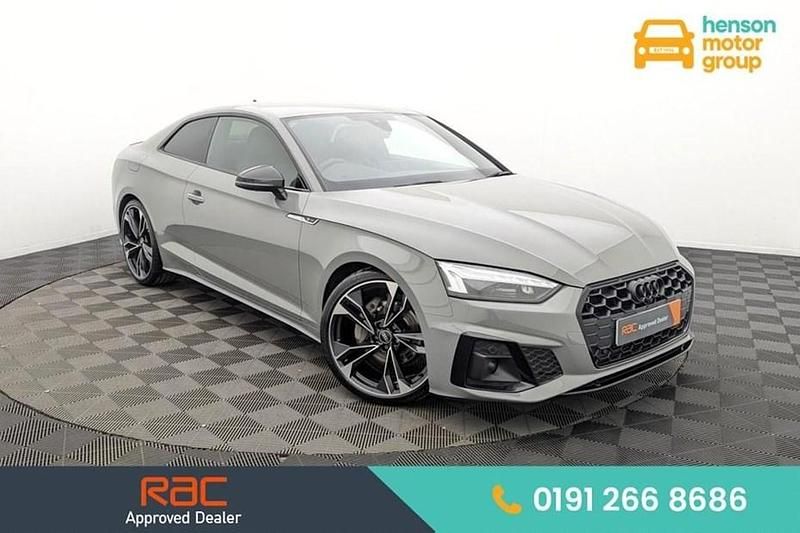 Used Audi A5 Black Edition 204 HP (150 kW) 2022 Grey Coupe