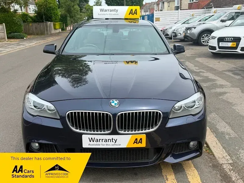 Used BMW 530 M Sport 2014 Blue Sedan