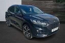 Black Used 2022 Ford Kuga ST-Line X SUV | £21,527 (Fair price) - Image 1/4