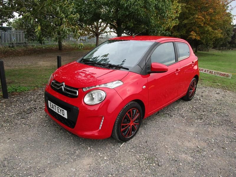 Used Citroën C1 Feel 2017 Red Hatchback