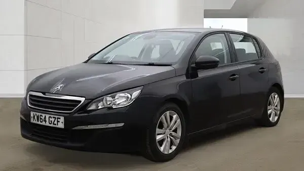 Used Peugeot 308 Active 100 HP (73 kW) 2015 Black Hatchback