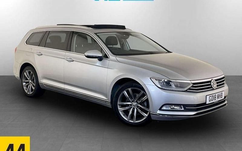 Silver Used 2018 VW Passat GT Estate | £14,495 (Fair price) - Image 1/2