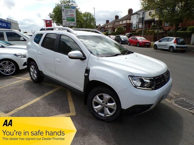 White Used 2018 Dacia Duster Comfort SUV | £6,855 (Fair price) - Image 1/4