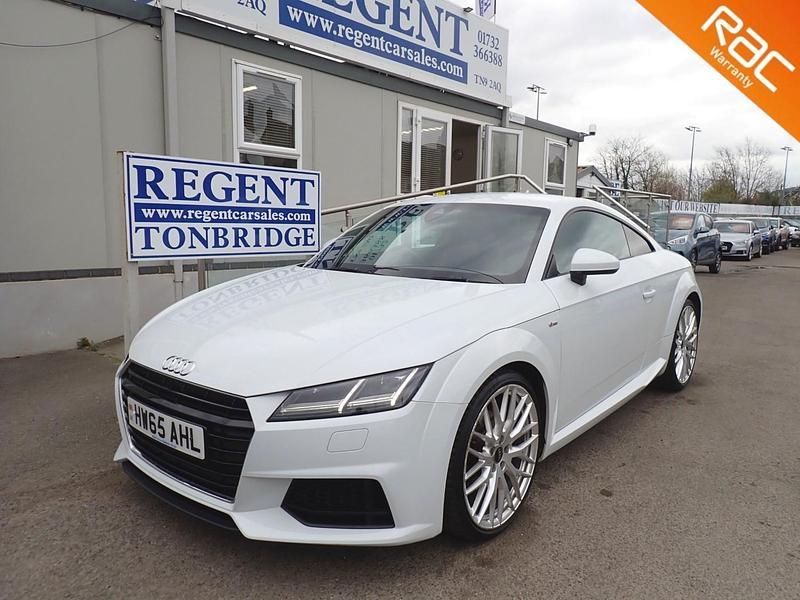 Used Audi TT S-Line 230 HP (169 kW) 2015 White Coupe