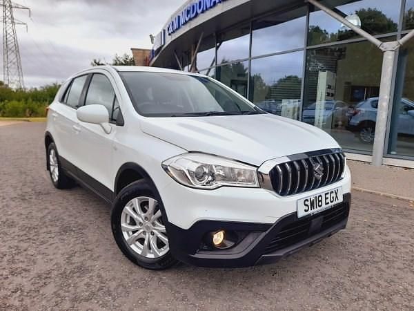 White Used 2018 Suzuki SX4 S-Cross SZ4 SUV | £8,995 (Fair price) - Image 1/4