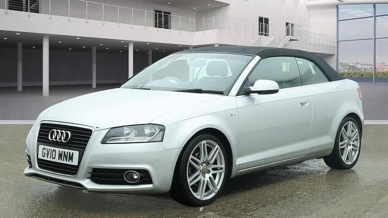 Used Audi A3 Cabriolet S-Line 2010 Silver Cabriolet