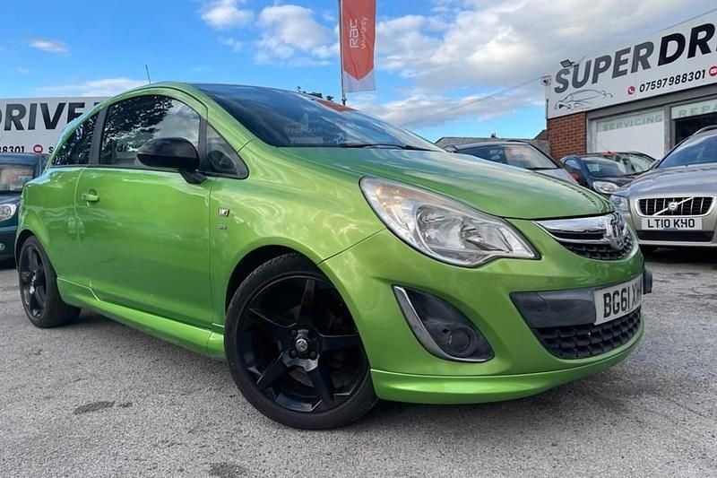 Green Used 2011 Vauxhall Corsa SRi Hatchback | £1,990 (Good price) - Image 1/1