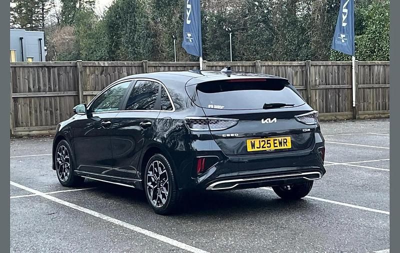 Used Kia Ceed GT-Line 138 HP (101 kW) 2025 Black Hatchback