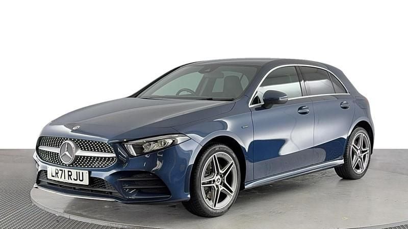 Blue Used 2021 Mercedes A250 AMG line Hatchback | £16,320 (Good price) - Image 1/4
