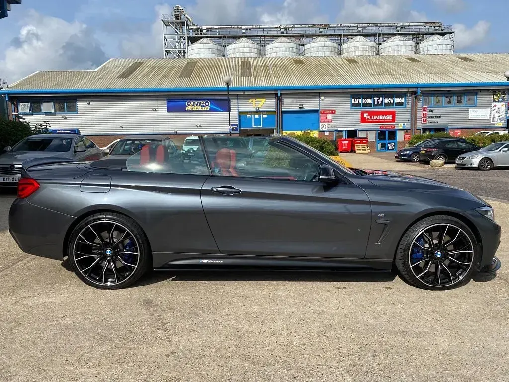 Used BMW 435 M Sport 308 HP (226 kW) 2017 Grey Cabriolet