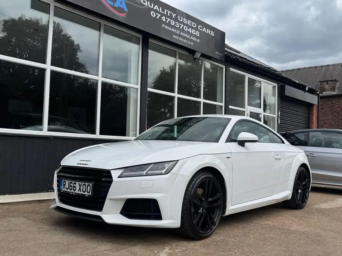 Used Audi TT S-Line 184 HP (135 kW) 2016 White Coupe