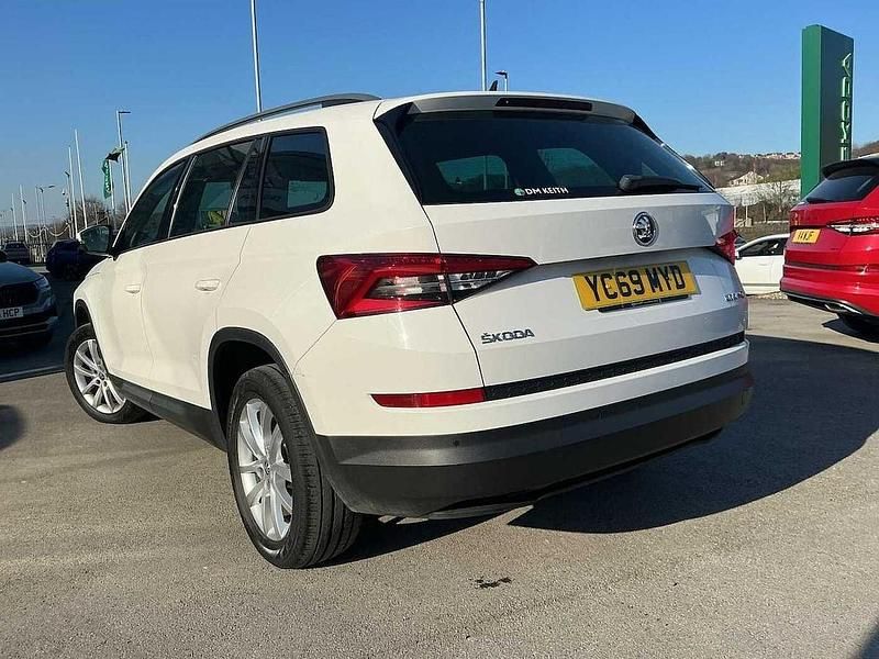 Used Skoda Kodiaq SE 150 HP (110 kW) 2019 White SUV