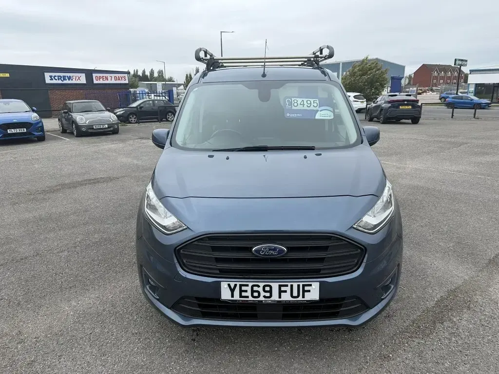 Begagnad Ford Transit Connect Limited 120 HK (88 kW) 2019 Blå Minibuss