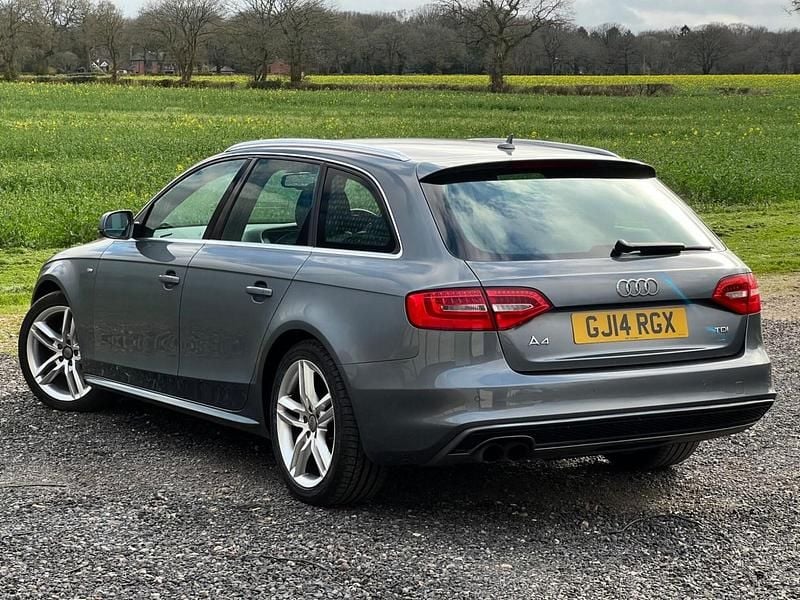 Used Audi A4 S-Line 150 HP (110 kW) 2014 Grey Estate