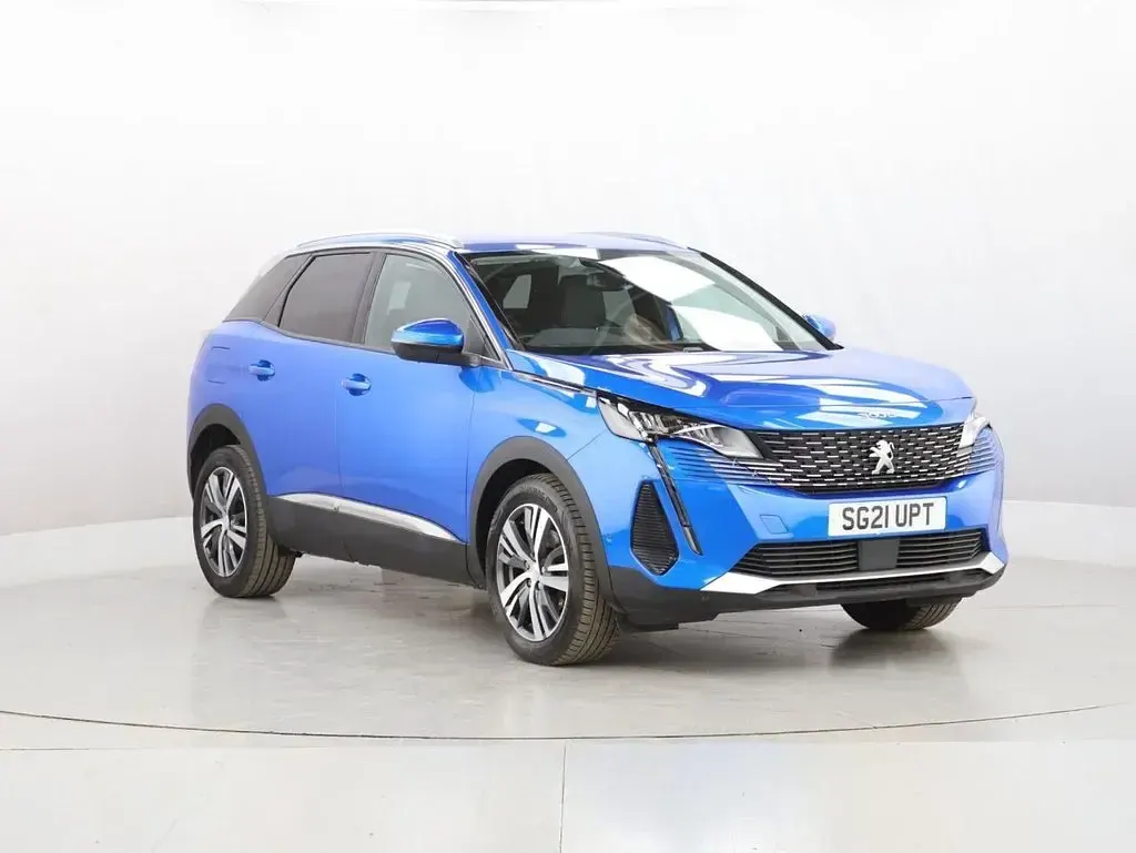 Used Peugeot 3008 Allure Premium 131 HP (96 kW) 2021 Blue SUV