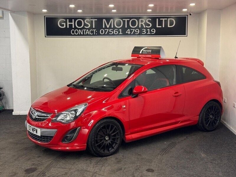 Red Used 2014 Vauxhall Corsa SRi Hatchback | £3,250 (Good price) - Image 1/2