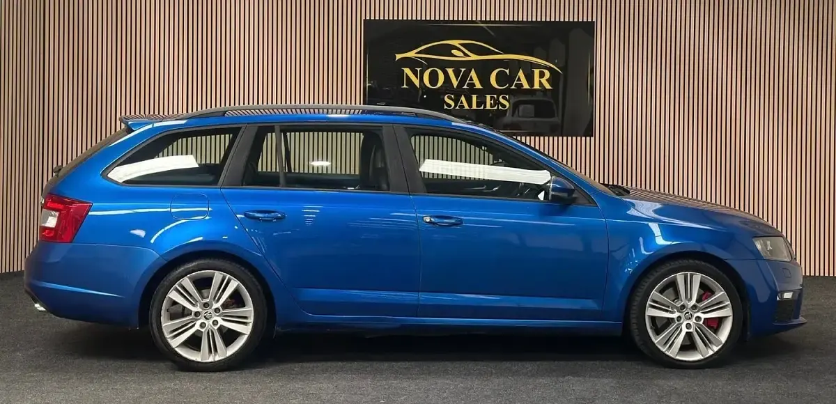 Used Skoda Octavia vRS 2013 Blue Estate