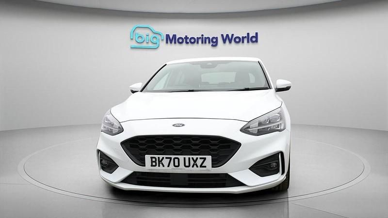 Used Ford Focus ST-Line X 125 HP (91 kW) 2021 White Hatchback