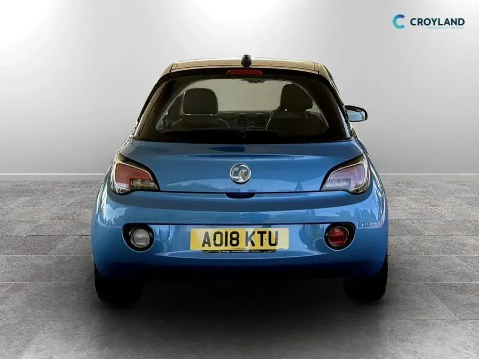 Used Vauxhall Adam S 70 HP (51 kW) 2018 Blue Hatchback
