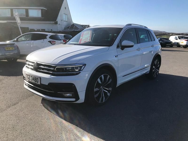 Used VW Tiguan R-line 190 HP (139 kW) 2018 White SUV