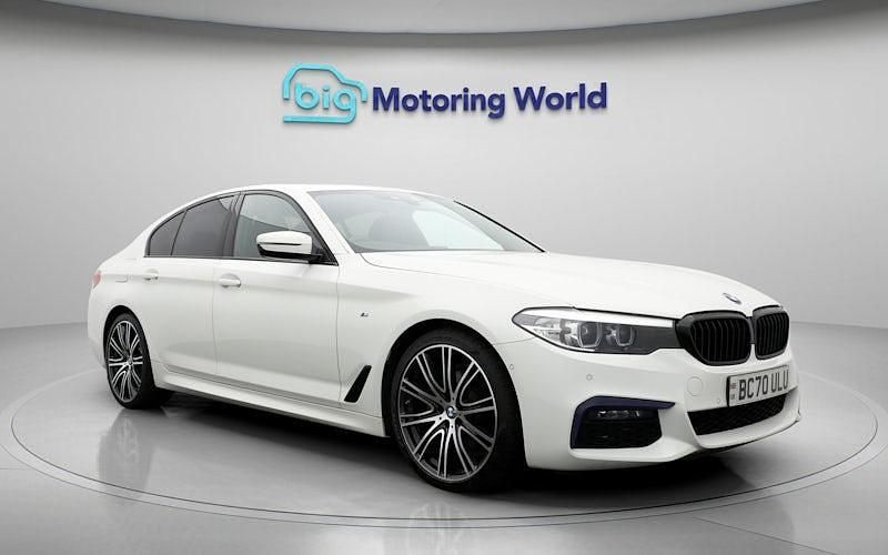 Used BMW 520 M Sport 190 HP (139 kW) 2020 White Sedan