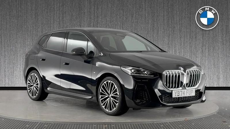 Black Used 2024 BMW 220 Active Tourer M Sport MPV | £25,999 (Fair price) - Image 1/4