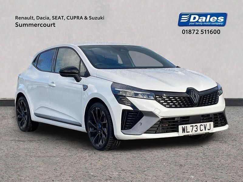 White Used 2023 Renault Clio V Esprit Alpine Hatchback | £16,750 (A bit pricey) - Image 1/3
