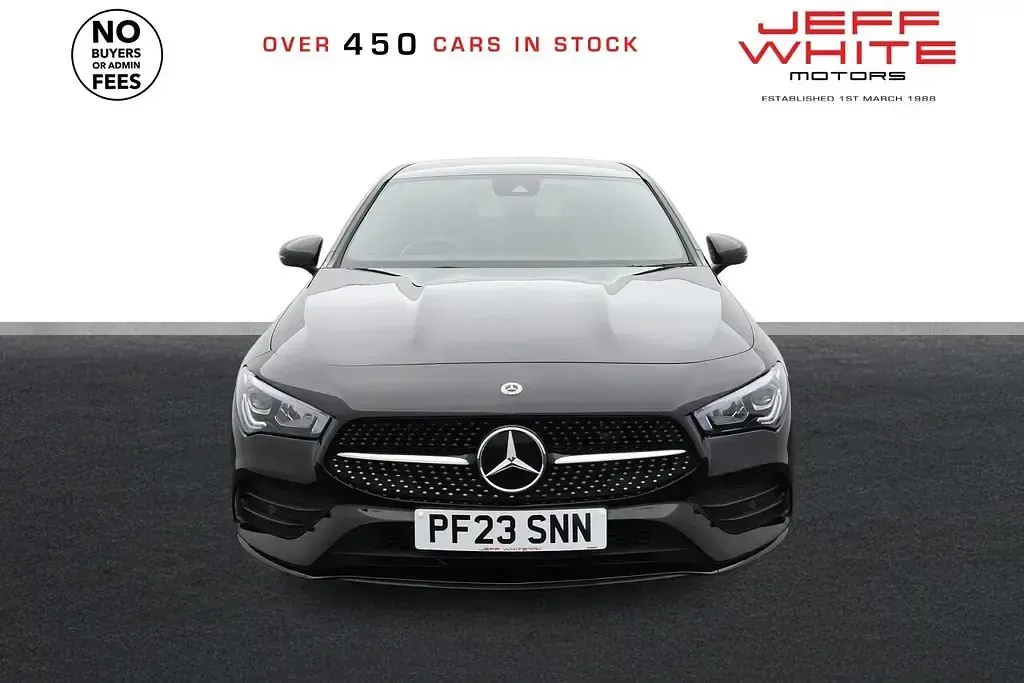 Used Mercedes CLA250e AMG line 2023 Black Coupe