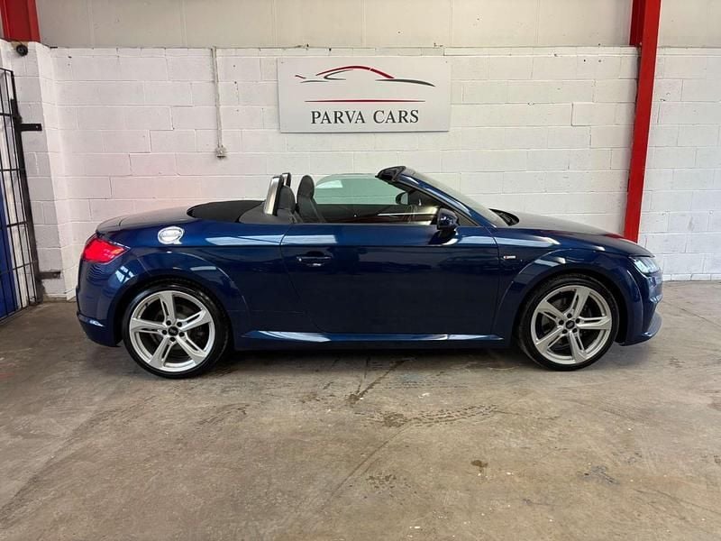Used Audi TTS S-Line 2016 Blue Cabriolet