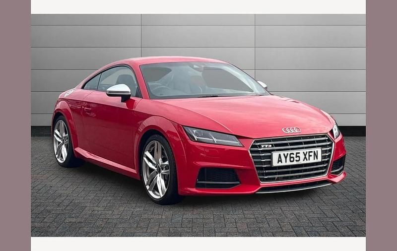 Red Used 2015 Audi TTS Sport Coupe | £15,490 (Good price) - Image 1/4