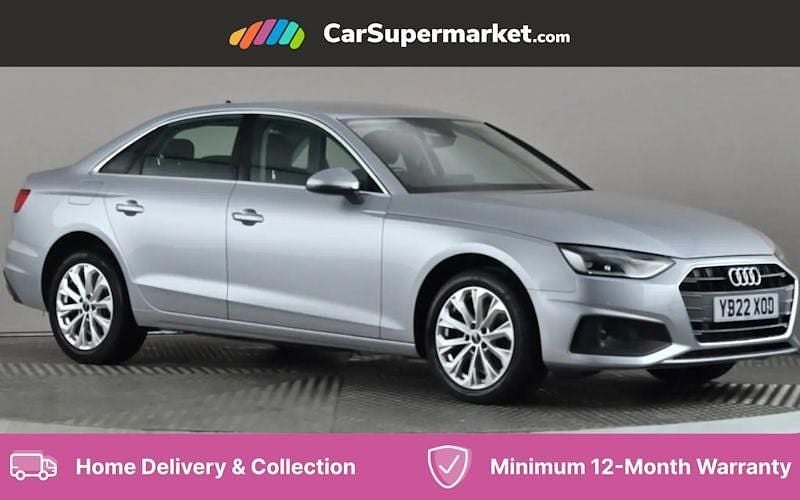 Silver Used 2022 Audi A4 Comfort Sedan | £15,997 (Super price) - Image 1/4
