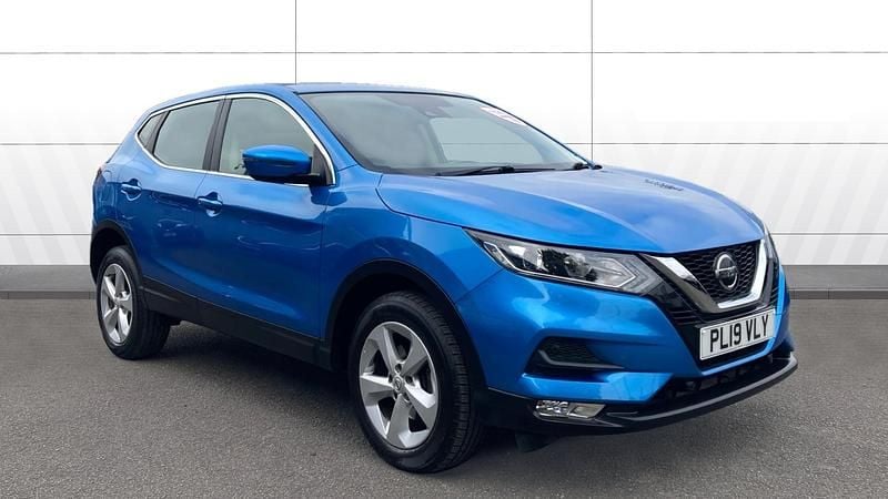 Blue Used 2019 Nissan Qashqai Acenta Premium SUV | £11,225 (Good price) - Image 1/3