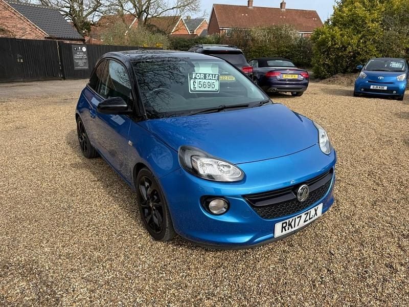 Used Vauxhall Adam 70 HP (51 kW) 2017 Blue Hatchback