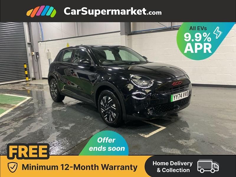 Black Used 2024 Fiat 600 Red Hatchback | £18,197 (Super price) - Image 1/3