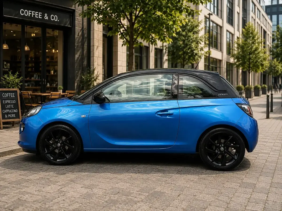 Used Vauxhall Adam S 70 HP (51 kW) 2017 Blue Hatchback
