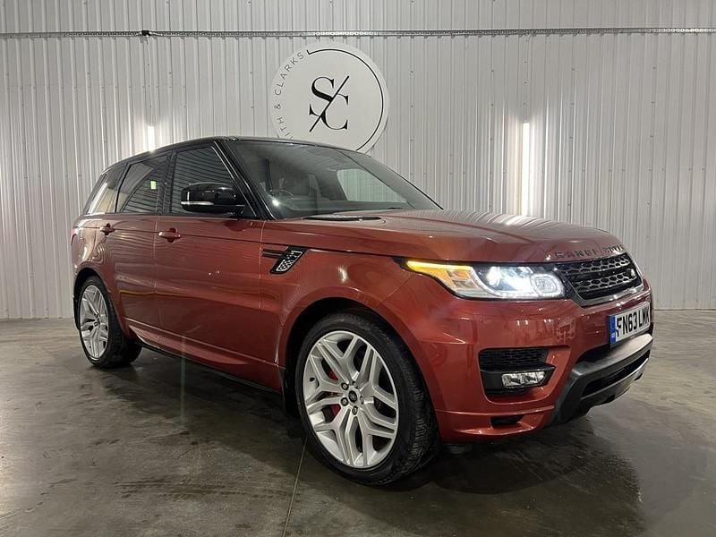 Red Used 2013 Land Rover Range Rover Sport Autobiography Dynamic SUV | £15,995 (Fair price) - Image 1/4