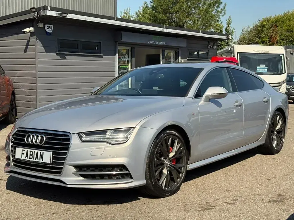 Used Audi A7 Sportback S-Line 218 HP (160 kW) 2016 Silver Hatchback